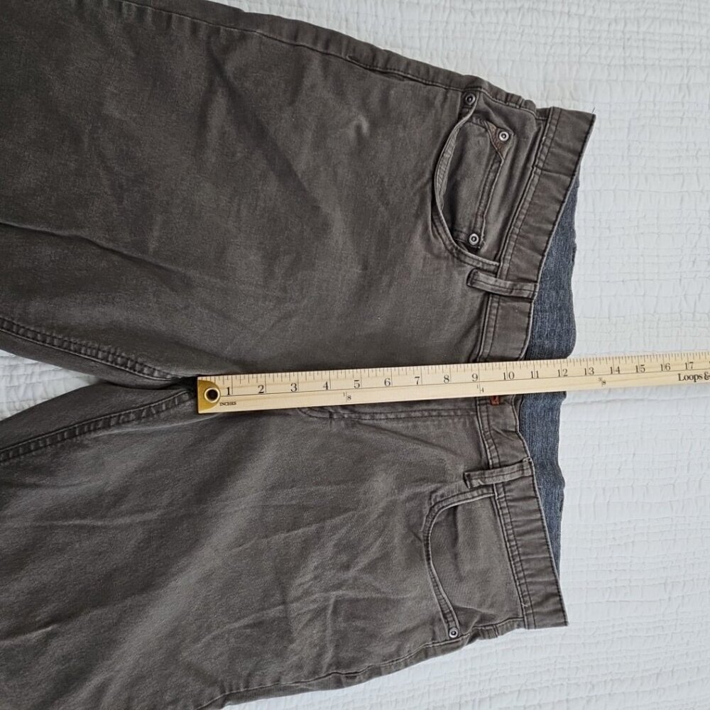 WP Weatherproof Canvas Utility Pants Men's 38Wx30L Ash Brown Straight Leg EUC LN - Picture 5 of 14